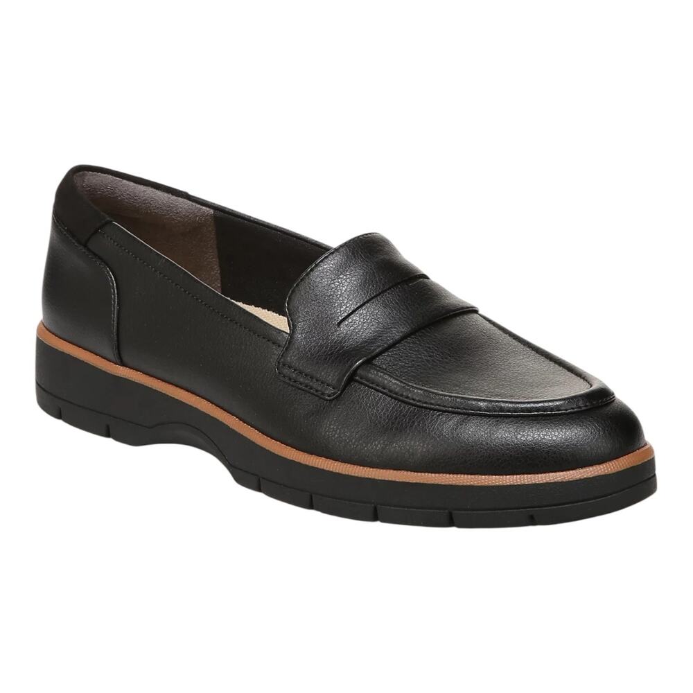 Dr. Scholl’s Women's Nice Day Lug Sole Penny Loafers Black Size 7 1/2
